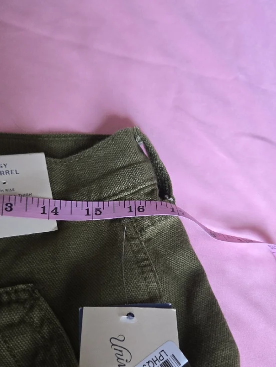 Universal Thread Olive Green Wide Leg Cargo Pants - Picture 8 of 9